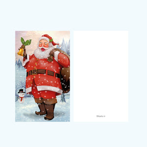 Minikaart - Christmas Kerstman